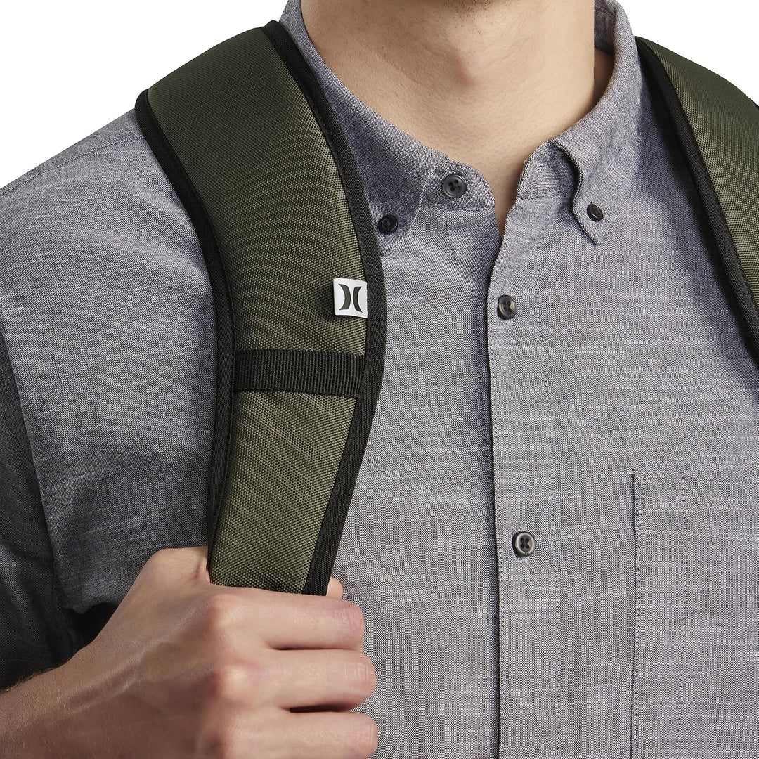 Hurley Herren One And Only Skateboard-rucksack Rucksack (1er Pack) Einheitsgrösse Oliv/Blatt für Mic
