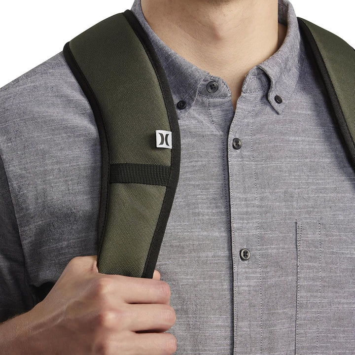 Hurley Herren One And Only Skateboard-rucksack Rucksack (1er Pack) Einheitsgrösse Oliv/Blatt für Mic