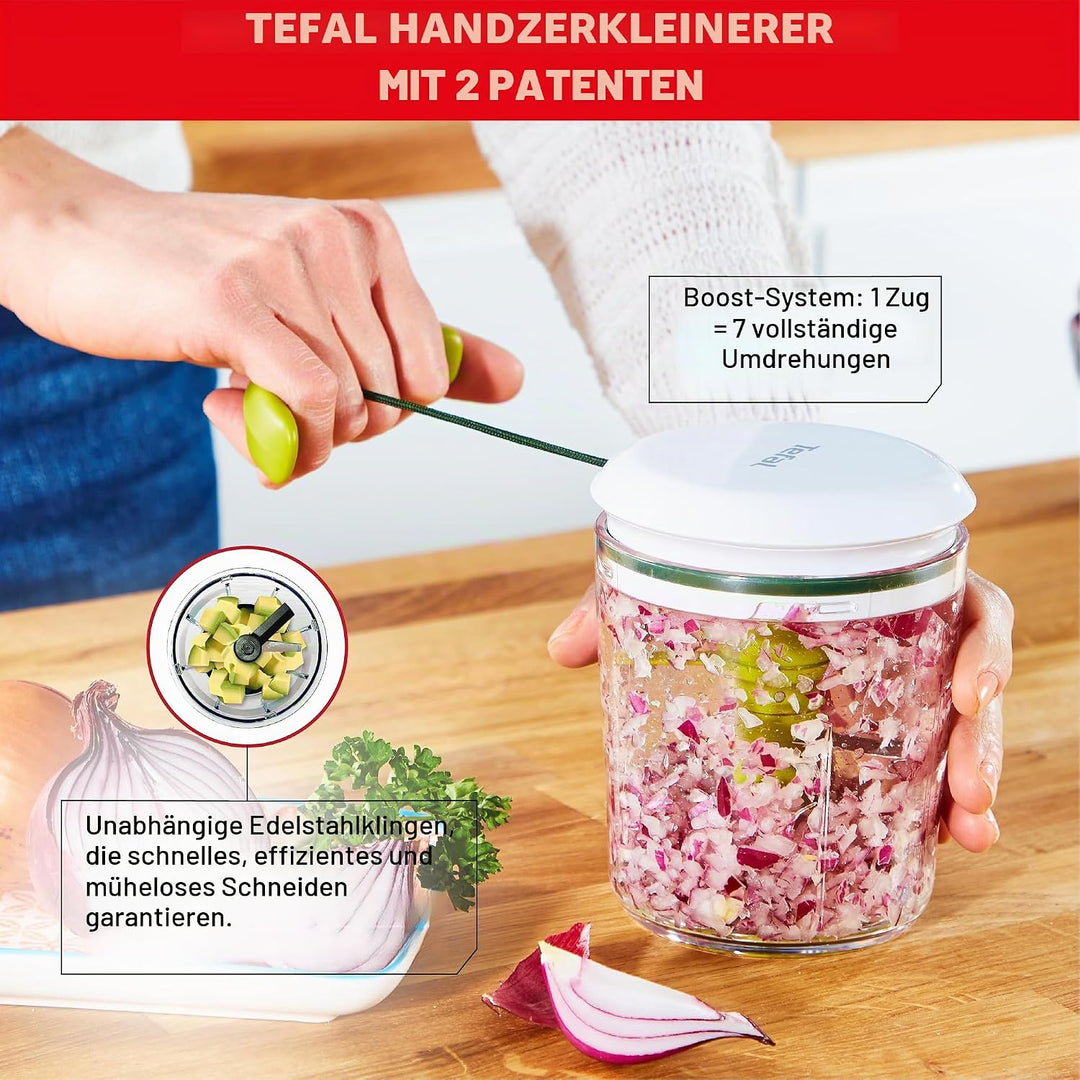 Hachoir manuel Tefal Shaker 5 secondes K1644104 Vert