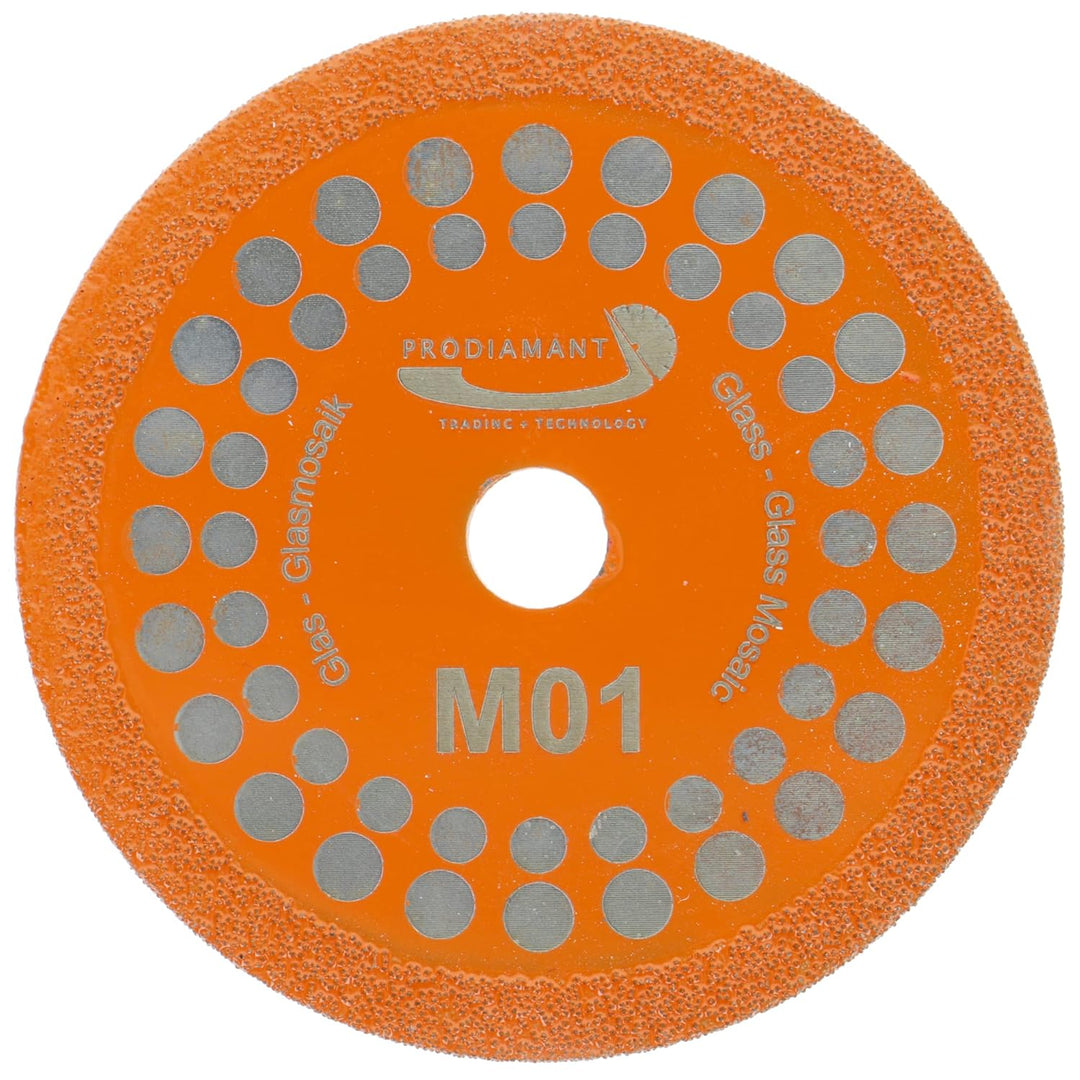 PRODIAMANT Diamant-Trennscheibe 75mm x 10mm M01 Glas Glasfliesen Glasmosaik Diamanttrennscheibe für