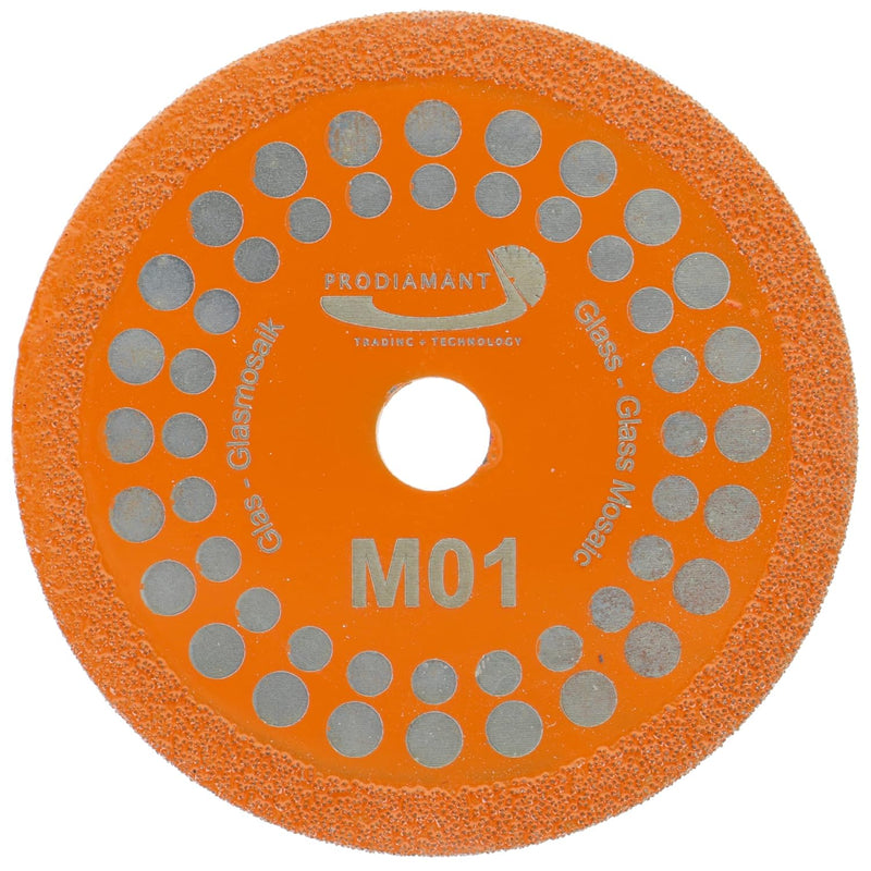PRODIAMANT Diamant-Trennscheibe 75mm x 10mm M01 Glas Glasfliesen Glasmosaik Diamanttrennscheibe für