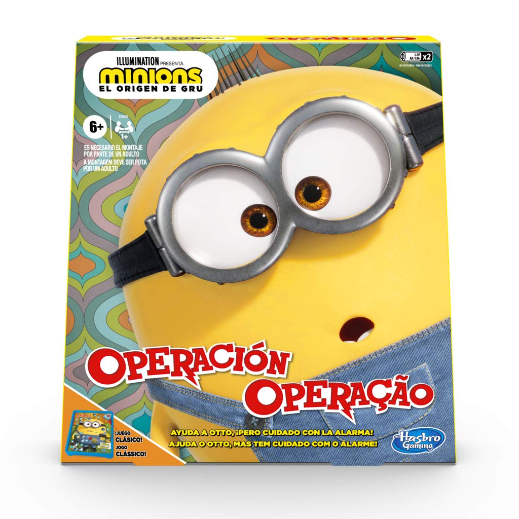 Hasbro Gaming E9388175 Minions 2 Operation, Multi Spanien Multi, Spanien Multi