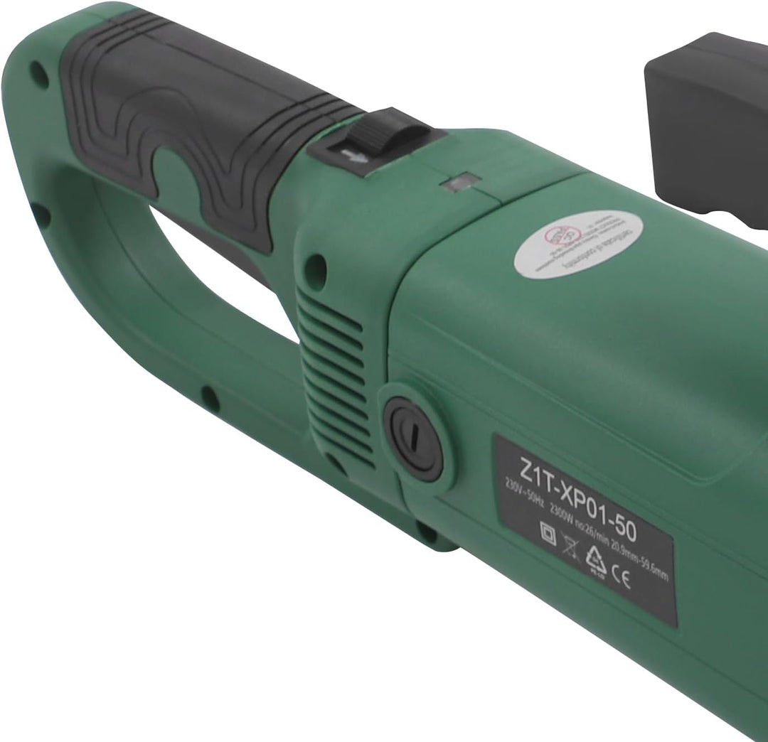Elektrische Gewindeschneidmaschine, 2300W Rohrgewindeschneider mit 6 Matrizensätzen (1/2"-2"), Profi