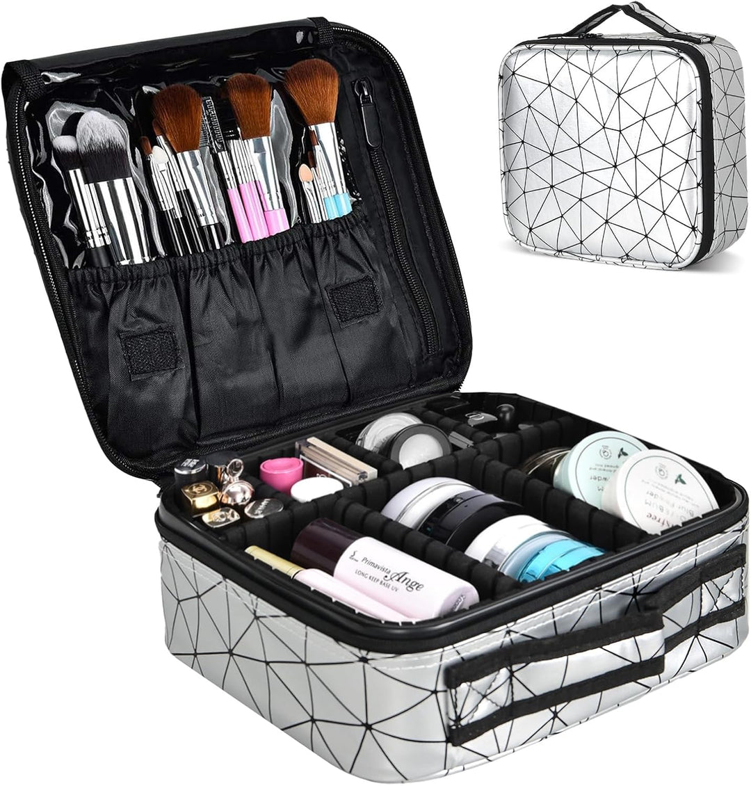 TANTOMI Kosmetiktasche Damen Portable Kosmetikkoffer Damen, Professionelle Make up Tasche Schminktas