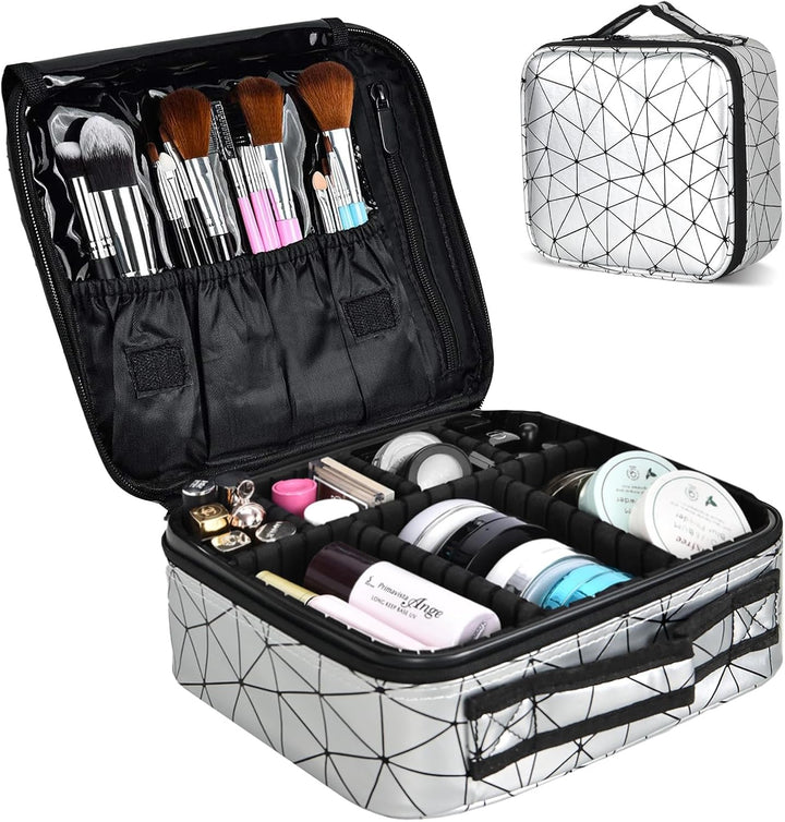 TANTOMI Kosmetiktasche Damen Portable Kosmetikkoffer Damen, Professionelle Make up Tasche Schminktas