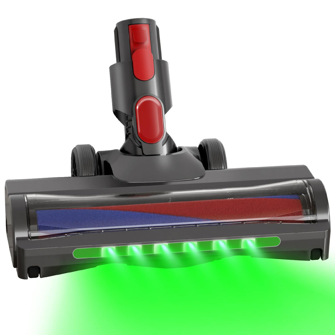 KENVOR Bürste kompatibel mit Dyson V7, V8, V10, V11, V15 Staubsauger, Bodendüse Softroller mit 6 Grü