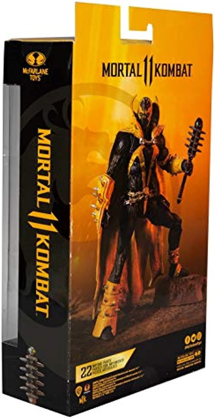 McFarlane Spielzeug, 17,8 cm Spawn Curse of Apocalypse Mortal Kombat 11 Figur mit 22 beweglichen Tei