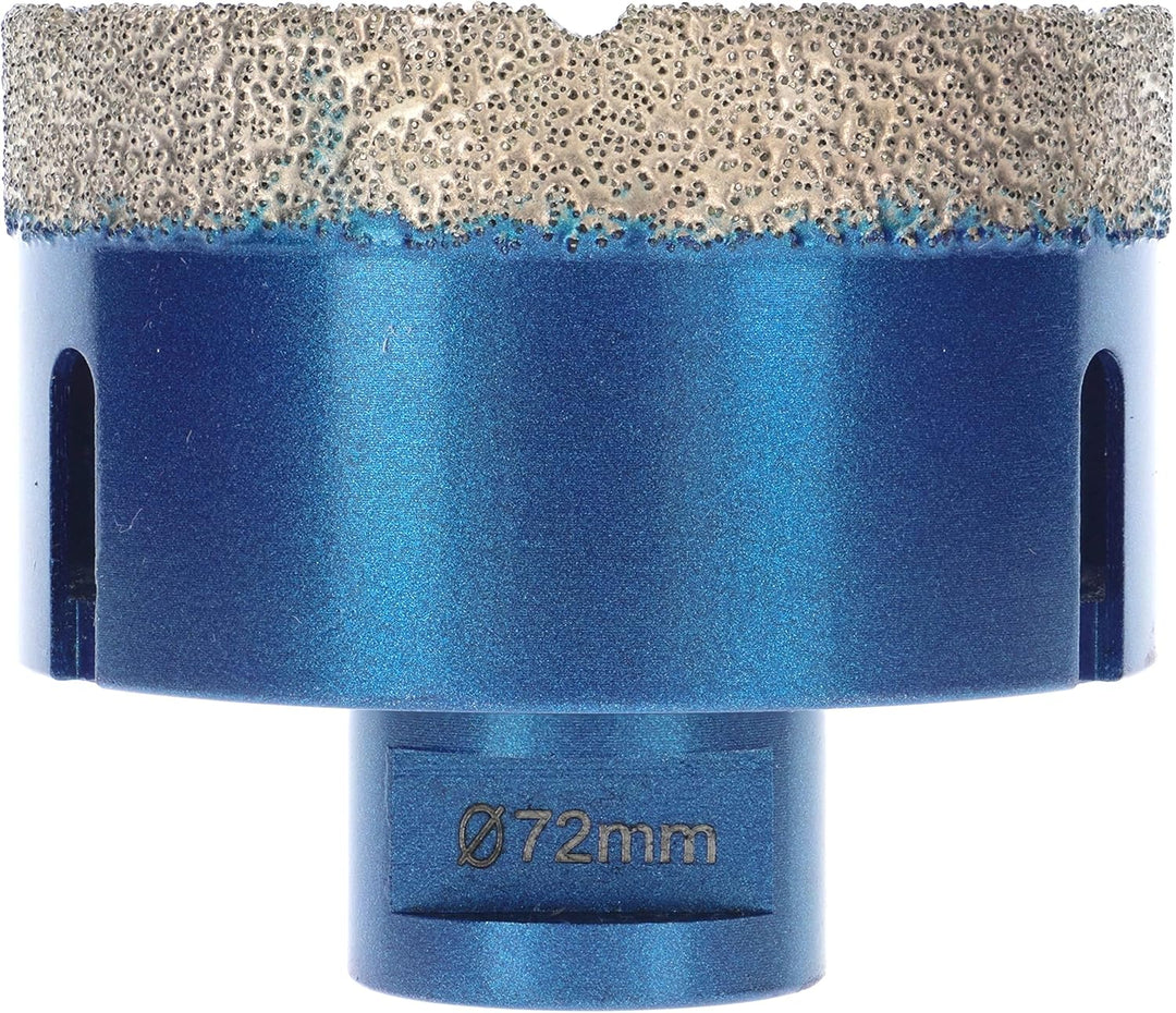 PRODIAMANT Diamant Fliesenbohrer 72 mm x M14 Fliese, Feinsteinzeug, Keramik für Winkelschleifer Prem