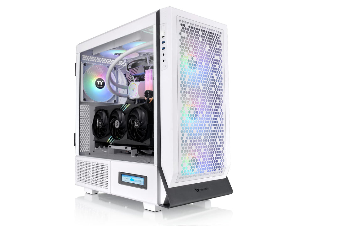 Ceres 500 TG ARGB Snow | E-ATX Mid Tower Chassis |Tempered Glass Snow Mid Tower Chassis