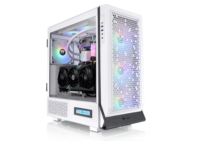 Ceres 500 TG ARGB Snow | E-ATX Mid Tower Chassis |Tempered Glass Snow Mid Tower Chassis