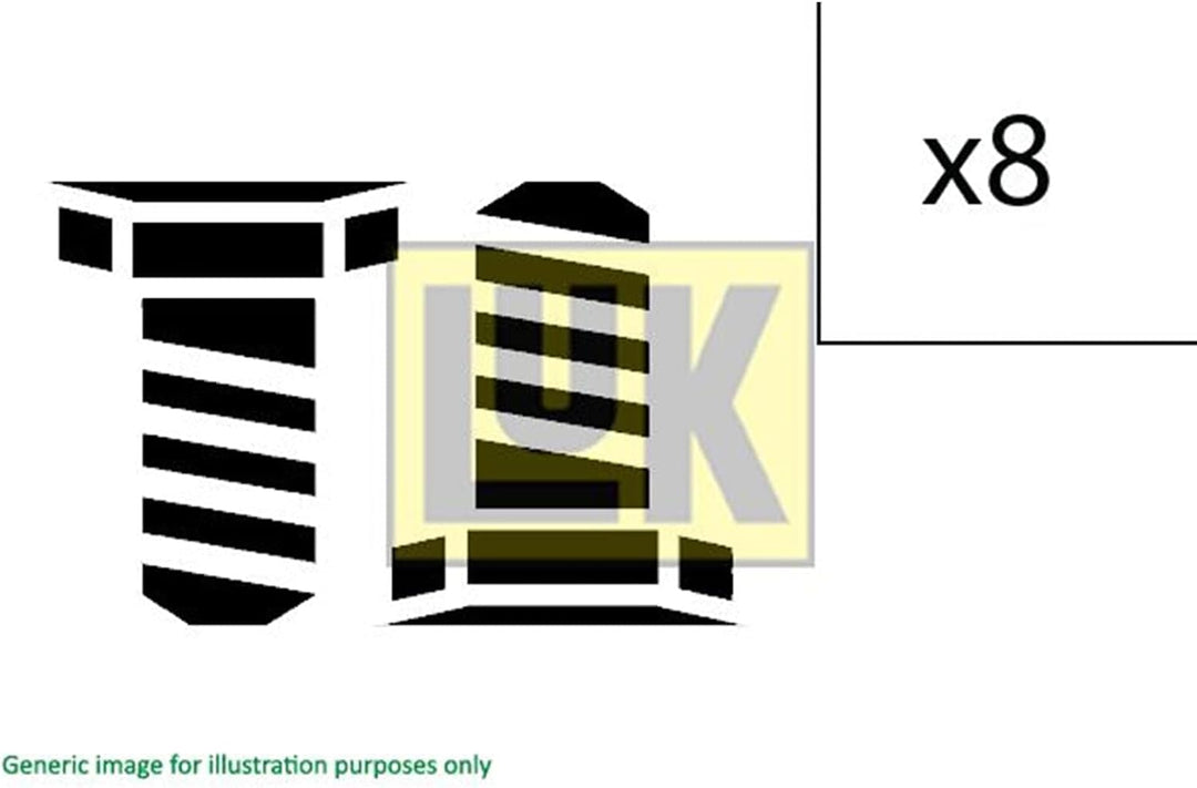 LUK 600005600 Kupplungssatz LuK RepSet DMF