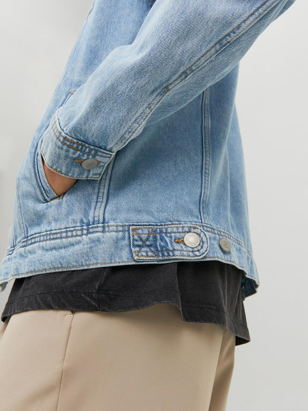 JACK & JONES male Jeansjacke Jeansjacke M Blue Denim, M Blue Denim