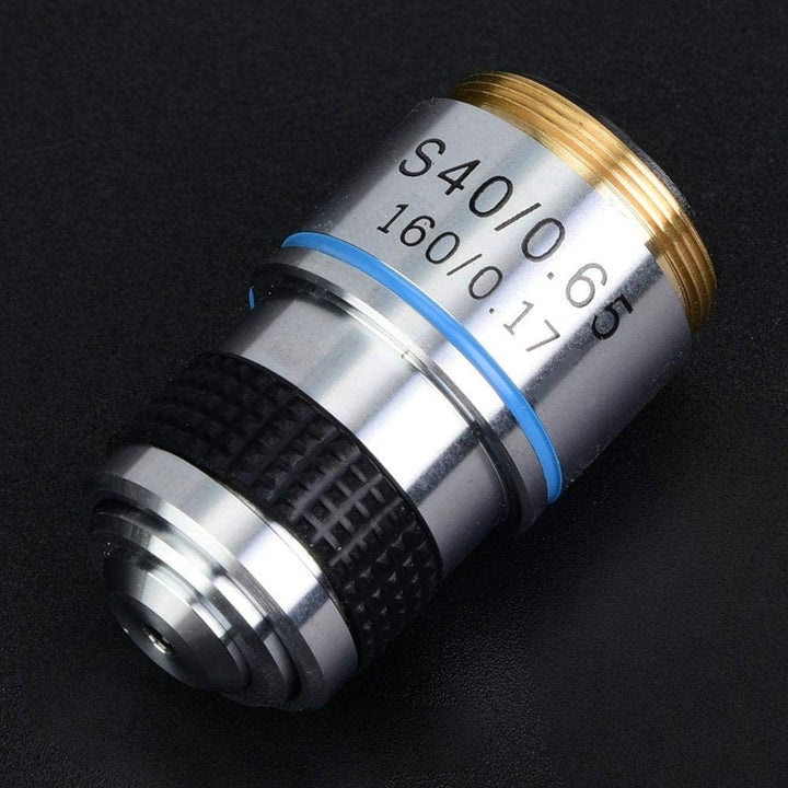 40X 185 Langlebige Achromatische Objektive 160/0.17 Biologisches Mikroskop Achromatische Objektive m