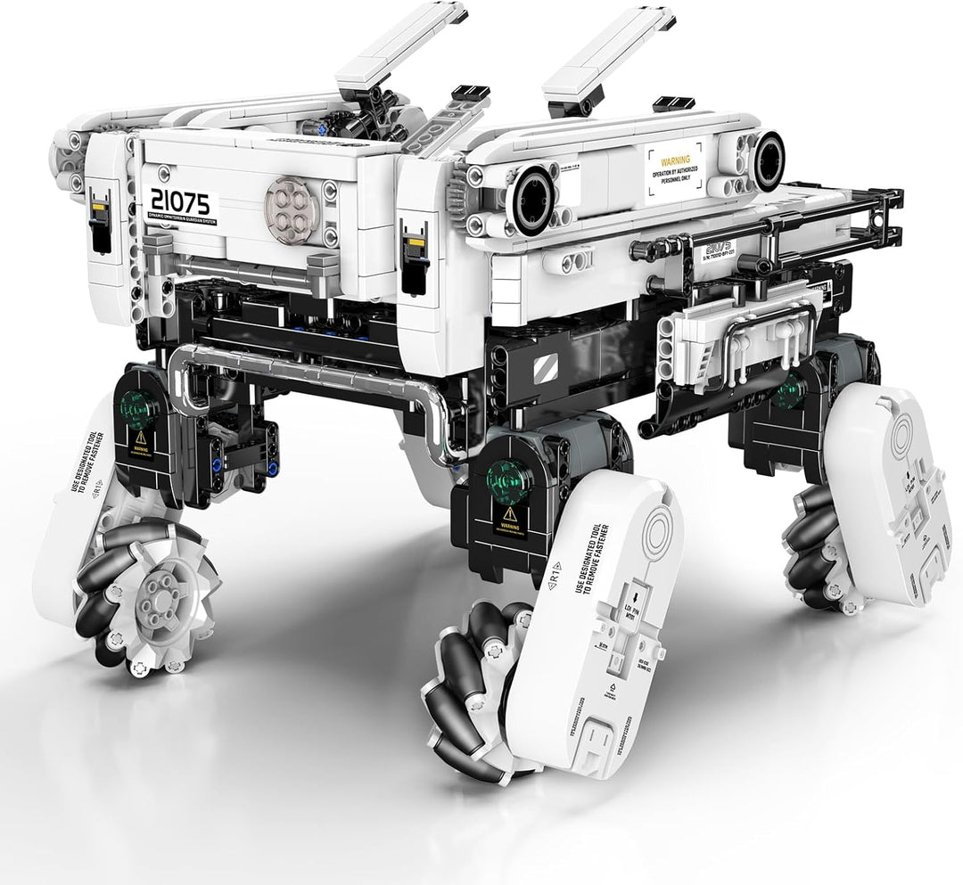 Mould King 21075 Roboter Kinder Programmierbar and Ferngesteuerter, APP und Fernbedienung Technik Ro