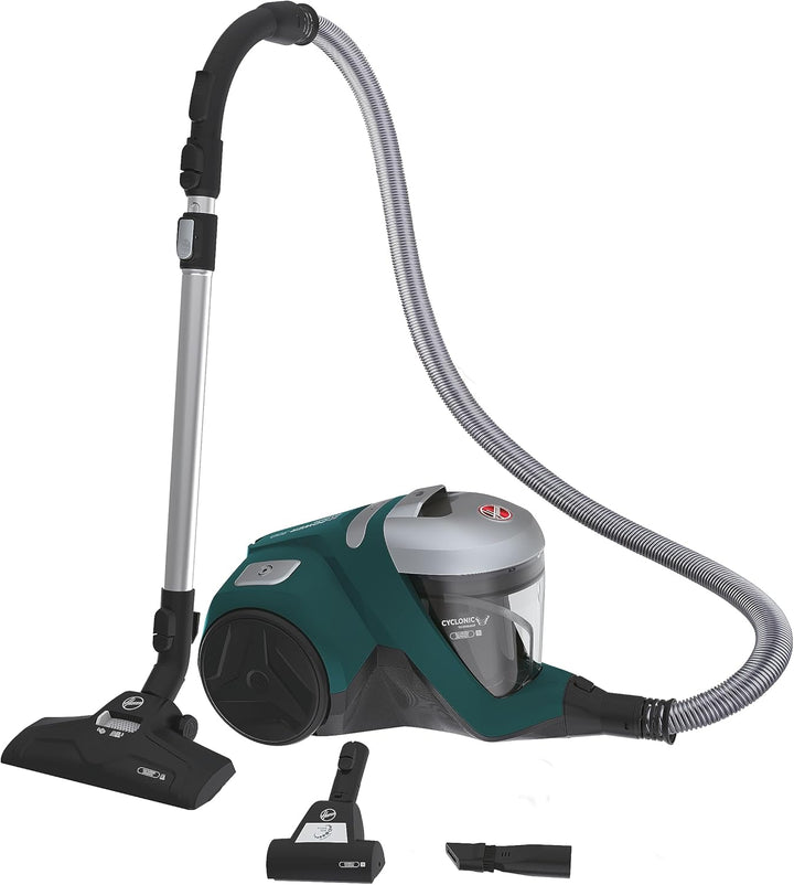 Hoover Bodenstaubsauger mit HEPA-13-Filter & Tierhaar-Düse – beutelloser Staubsauger mit XL-Staubbeh
