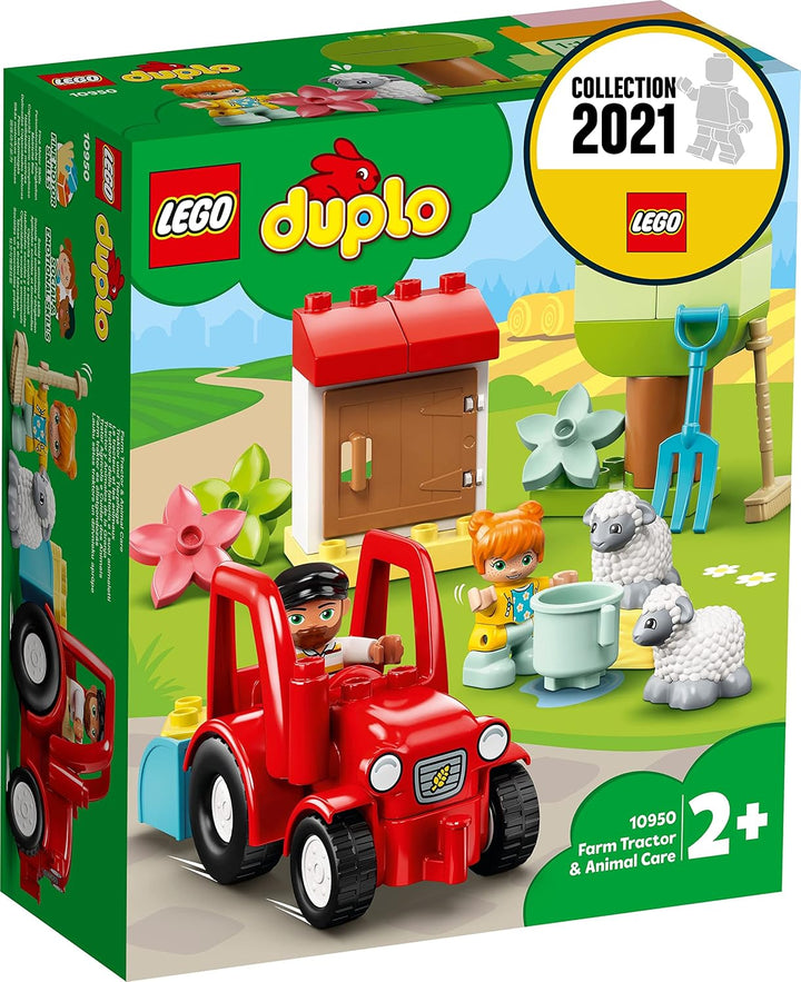 LEGO 10950 DUPLO Town Traktor und Tierpflege Spielzeug, Spielzeug