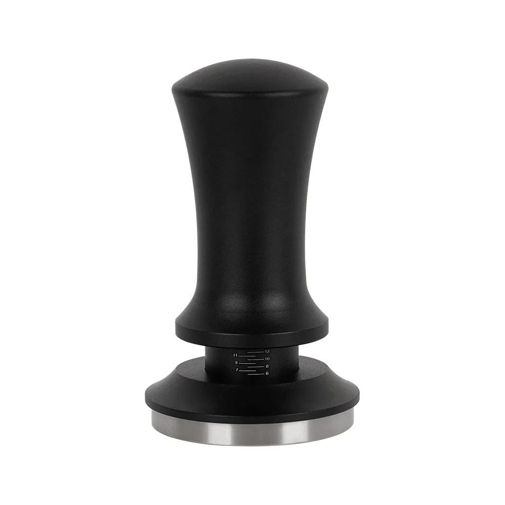 watchget 51 mm Espresso-Kaffee-Stampfer, federbelasteter Stampfer, Edelstahl, Barista, Espresso, Tam
