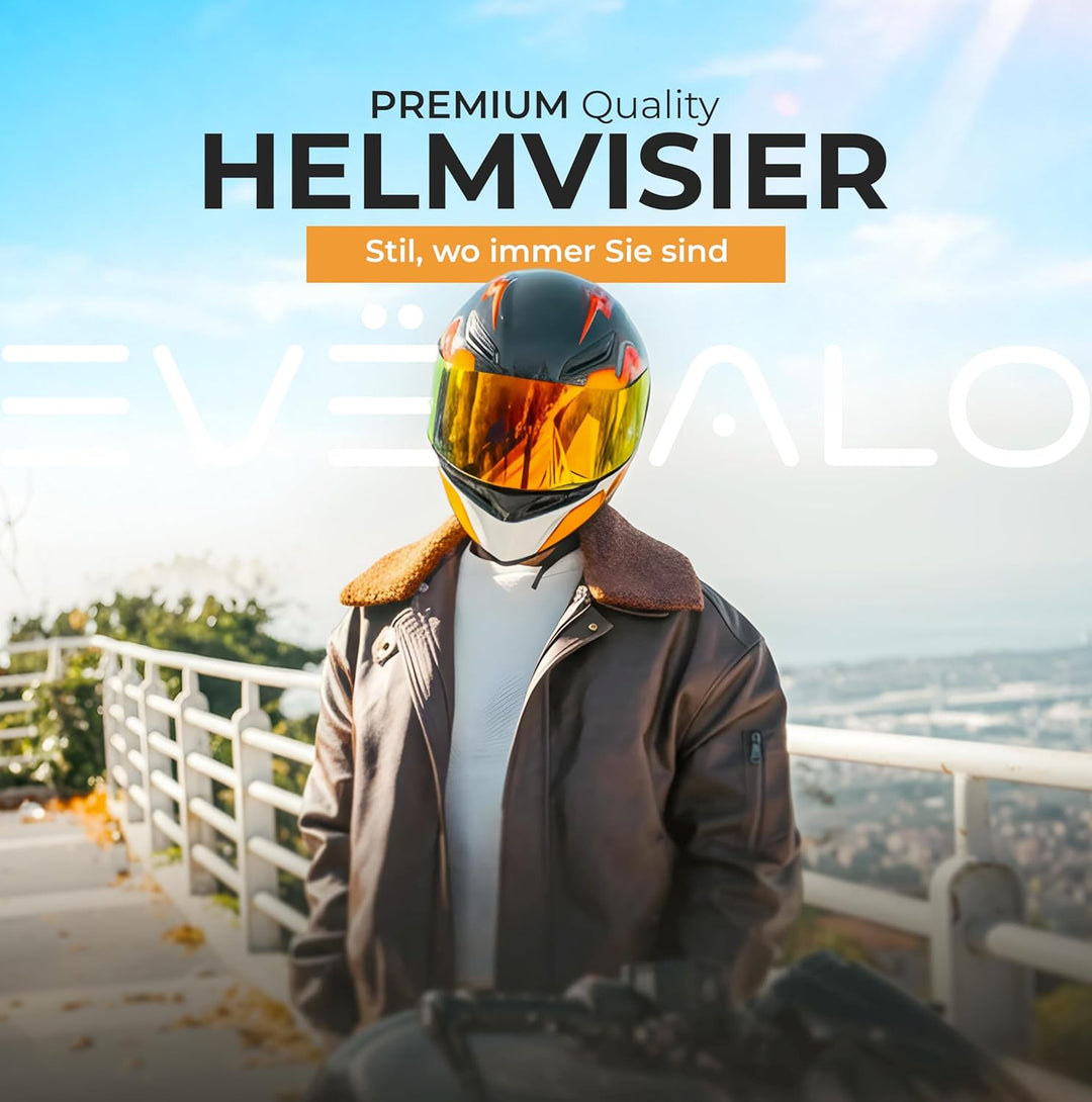 Everalo Kompatibel mit Agv K1 Visier - K3sv - K5 - K5s - K1s - S4sv - Horizon - Skyline - Strada - S