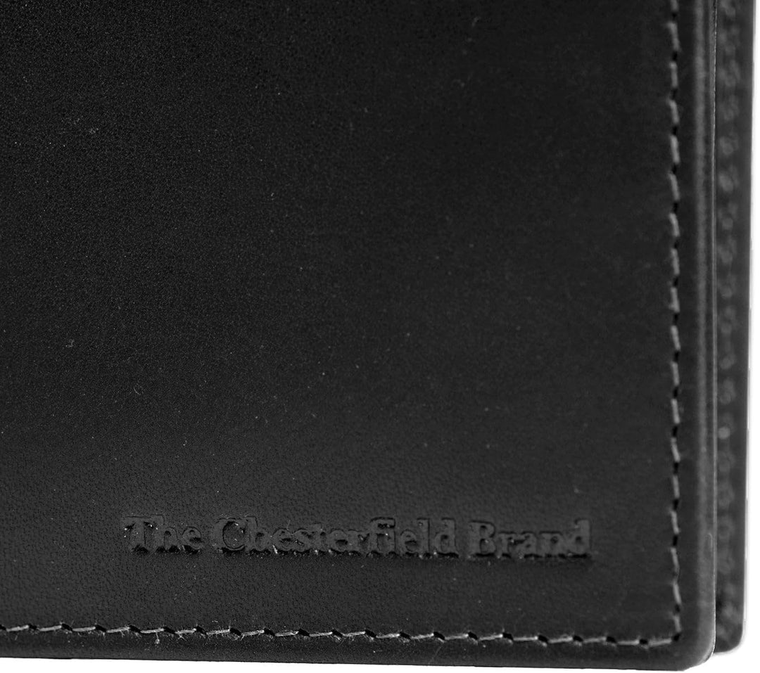 The Chesterfield Brand Leder Portemonnaie Schwarz Ralph RFID Safe