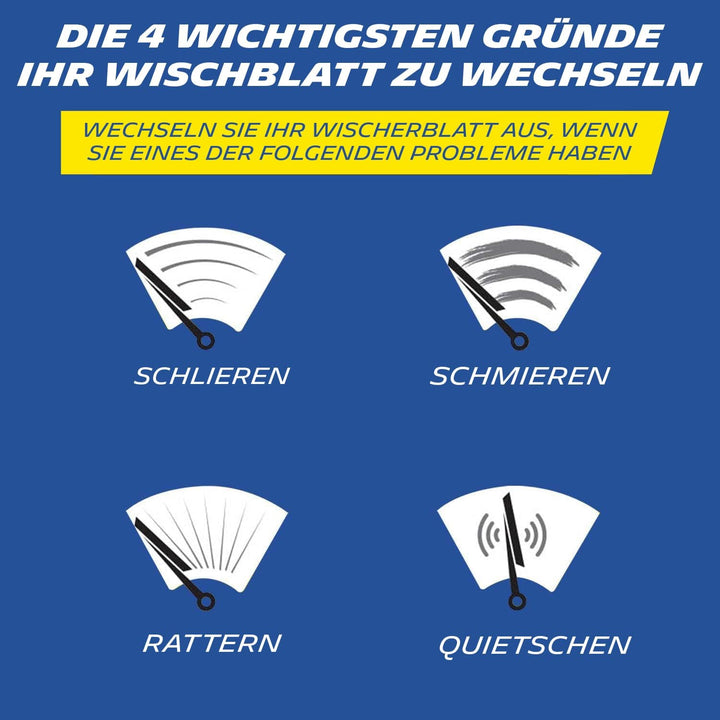 MICHELIN Scheibenwischer Set ECO151 | VW Touran, Skoda Superb | 600/450mm | Nachhaltige Verpackung