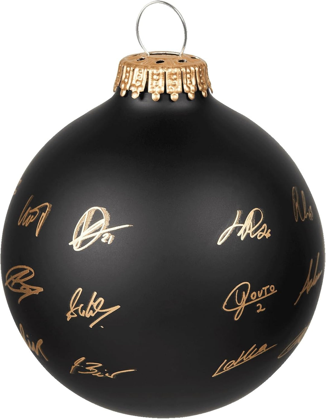 BVB Borussia Dortmund Unterschriften 24/25, Weihnachtskugel, Fanartikel