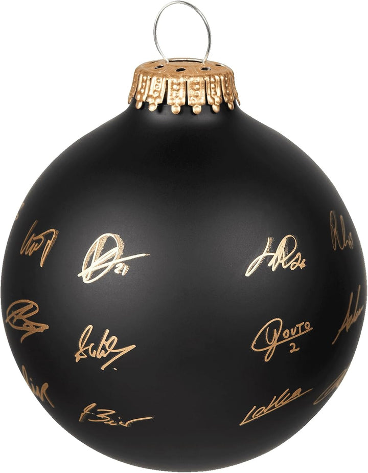 BVB Borussia Dortmund Unterschriften 24/25, Weihnachtskugel, Fanartikel