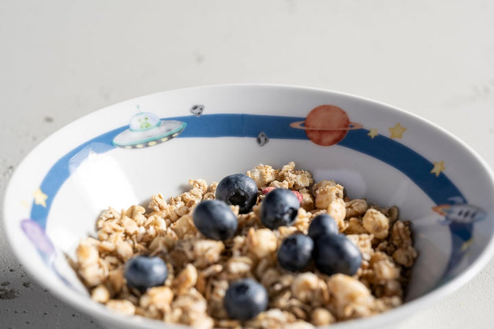 LEONARDO HOME Bambini Avventura Kinder Geschirr-Set 3-teilig - Kinder-Geschirr aus Porzellan - Spülm