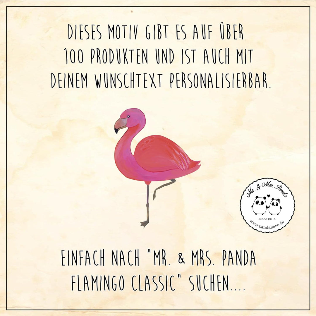 Mr. & Mrs. Panda Motiv WC Sitz Flamingo classic - Geschenk, WC-Sitz, einzigartig, Freundinnen, Ausse