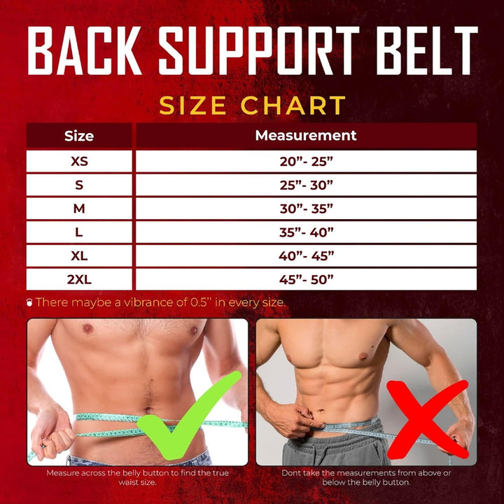 Weightlifting Back Support Belt aus Neopren – Ergonomischer Trainingsgürtel zur Rückenunterstützung