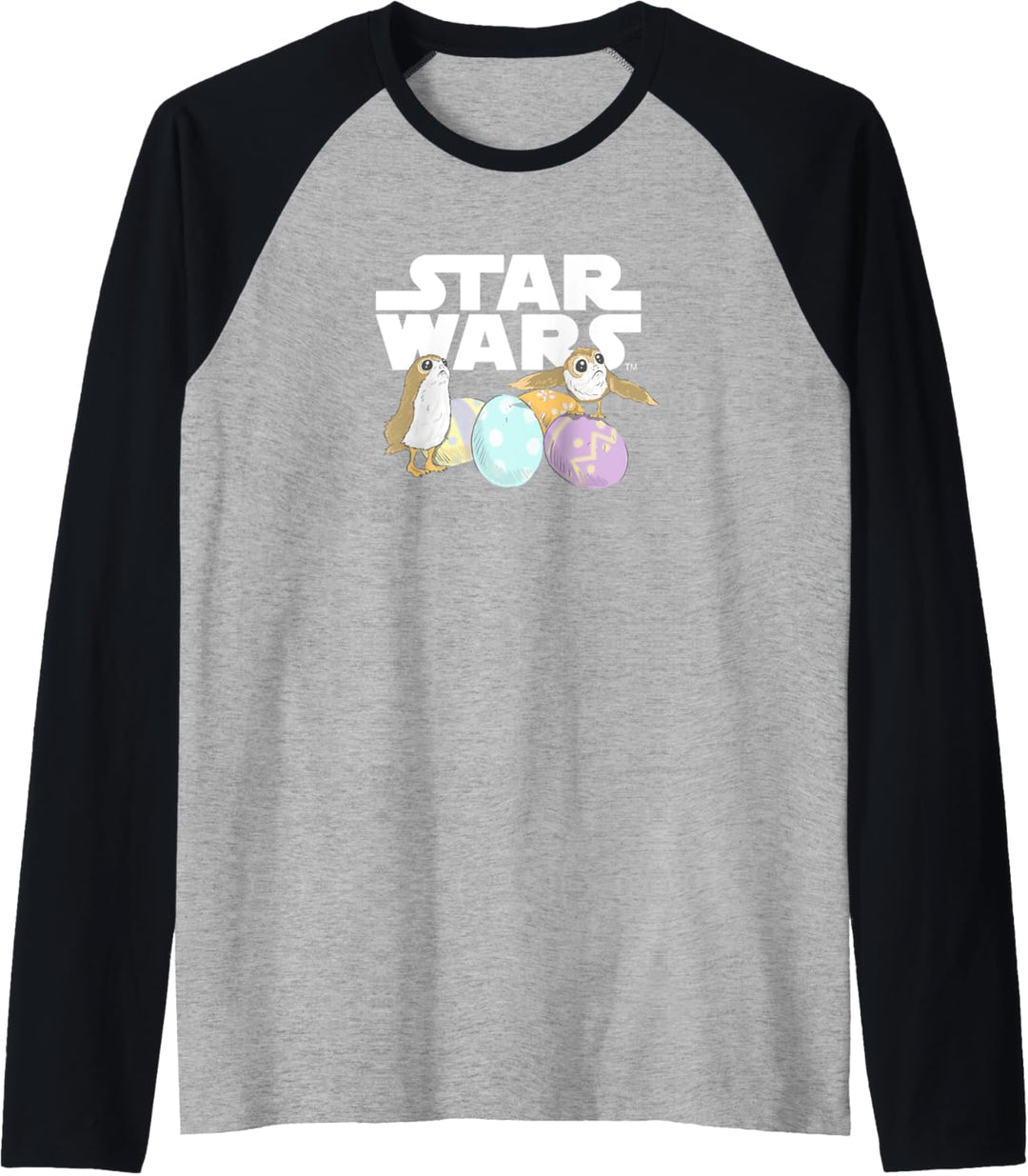 Star Wars: The Last Jedi Osterei Porgs Raglan