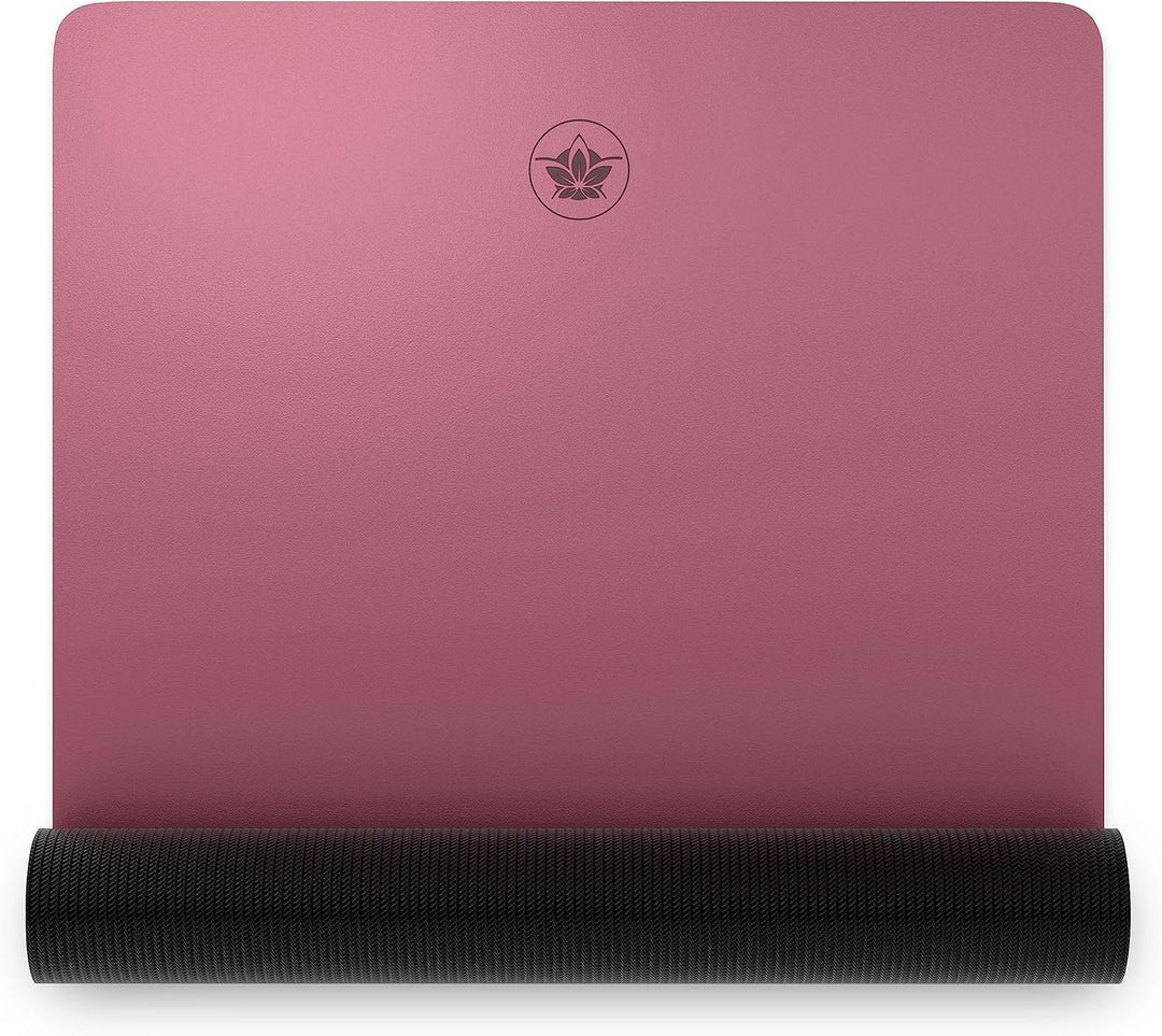 YOGALABS® - Premium Yoga-Matte STUDIO 185 x 68 x 0,4cm (extra gross) inkl. Gurt aus ECO PU & Naturka