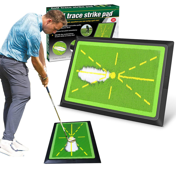 SWINGTEK Golfschwungmatte, robustes Pitchgabelbrett, 30,5 x 43,2 cm, Golf-Trainingsmatte für Schwung