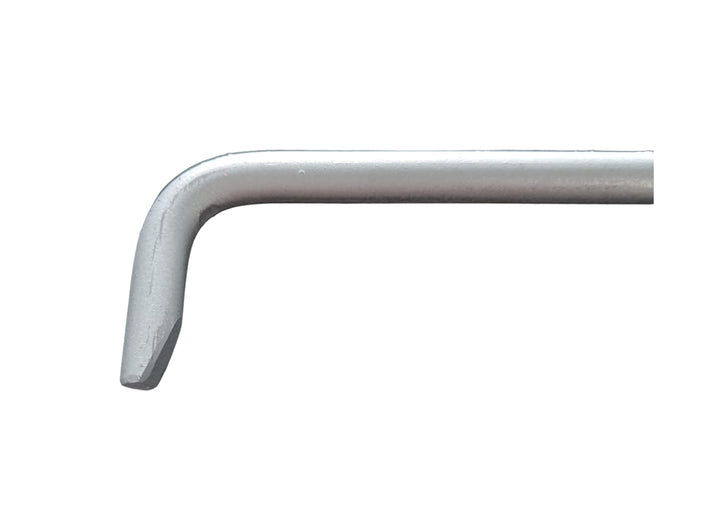 76cm Kanalhaken lackierter Stahl Schachthaken Kanaldeckelheber Schachtdeckelhaken
