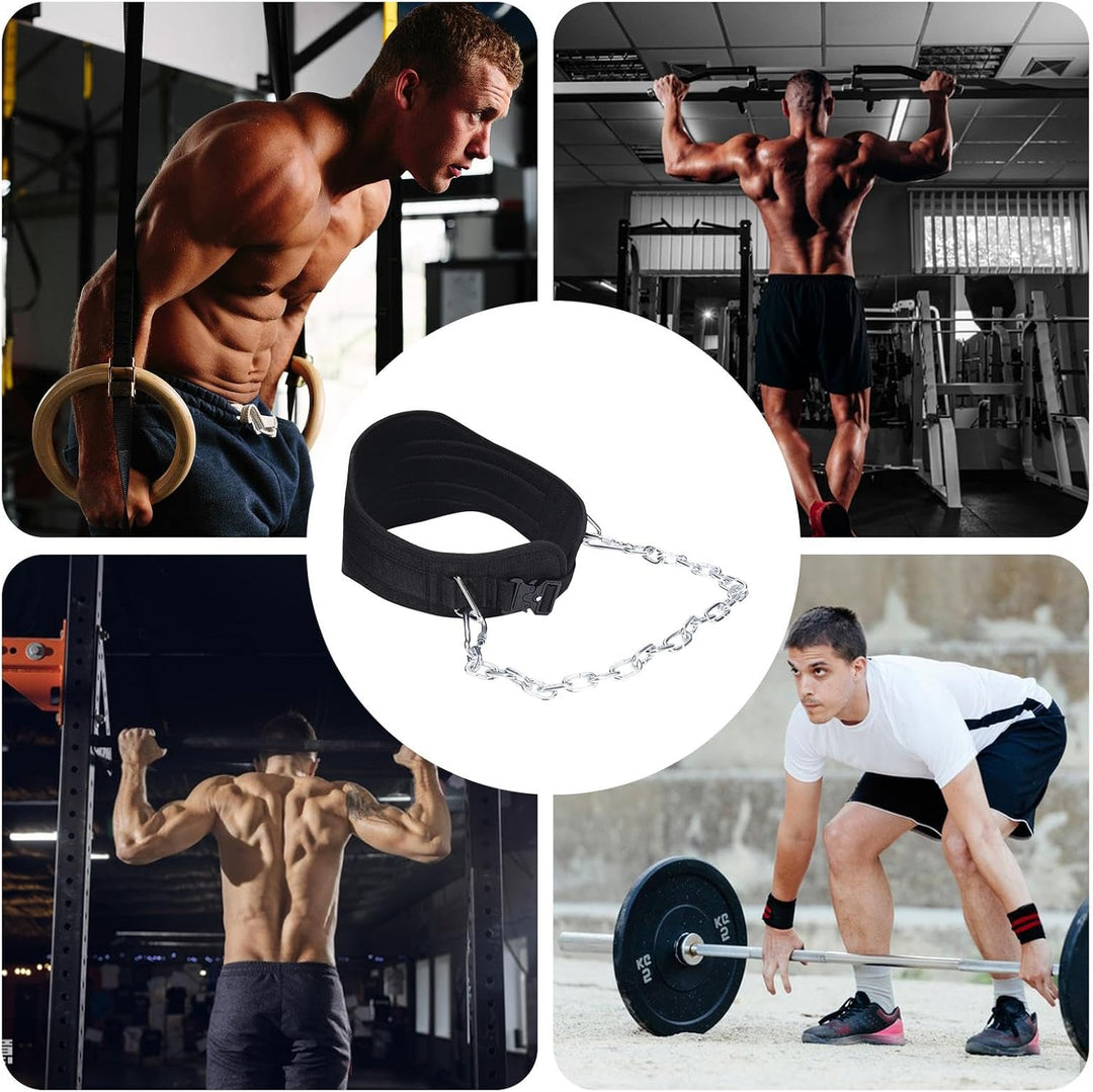 Dip Gürtel,Kraftdreikampf Gürtel Für Fitnessstudio Krafttraining | Doppel-D-Ring Gewichthebergürtel