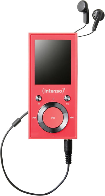 Intenso MP3 Player Video Scooter 1,8 Zoll Bluetooth pink pink 16GB Single, pink 16GB Single