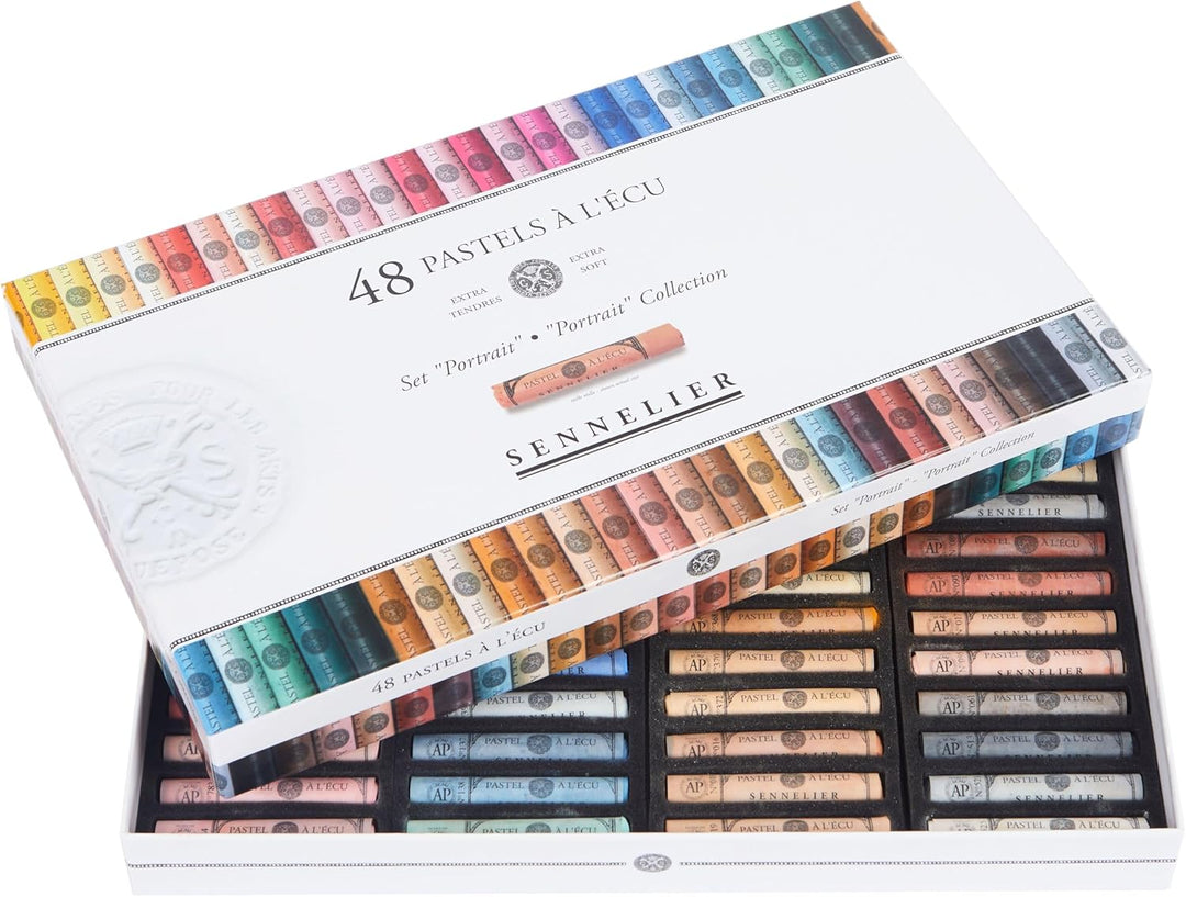 SENNELIER Extra weiches Pastell-Set, Hochformat, 24 Stück (1 Stück), mehrfarbig