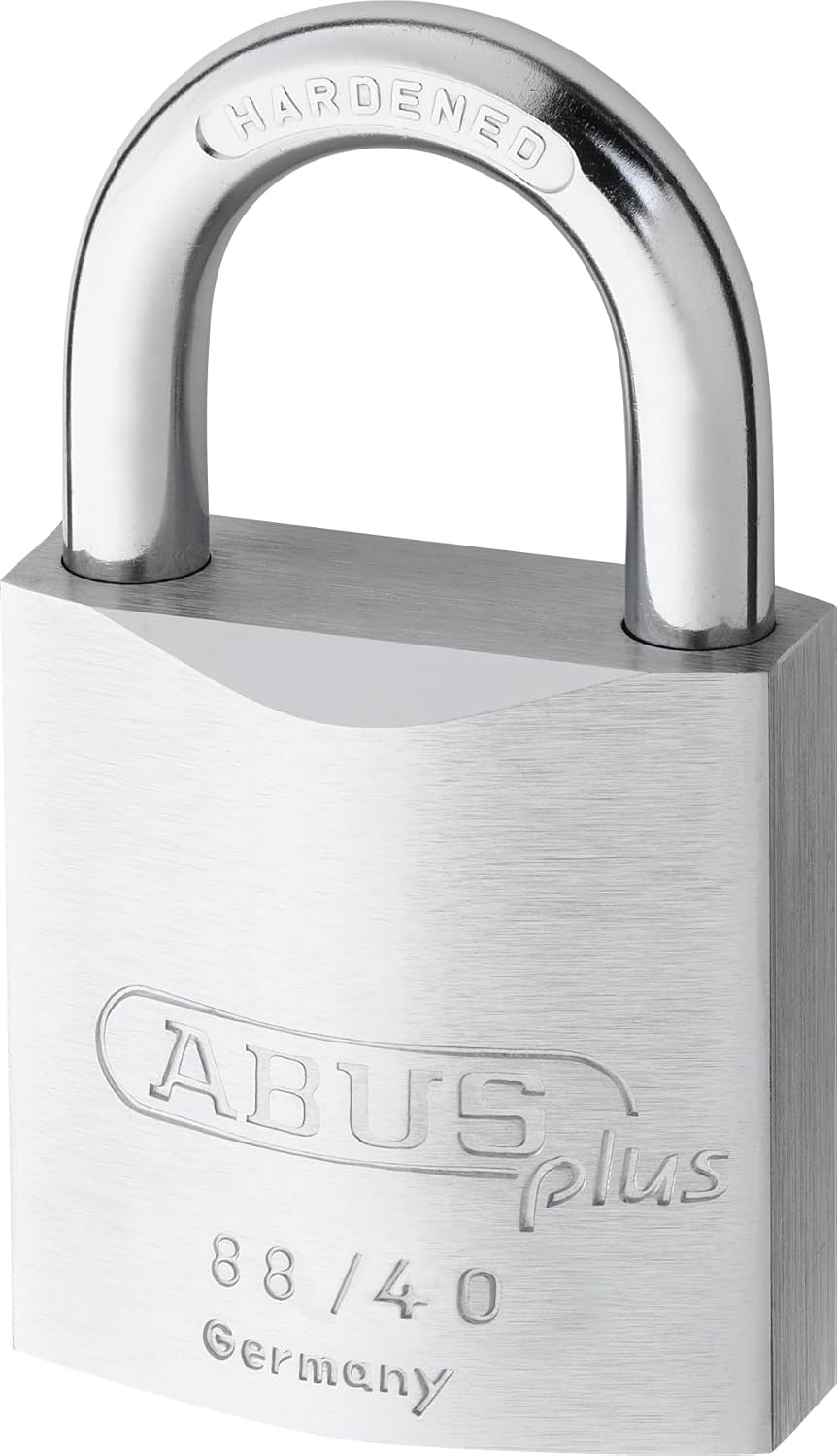 ABUS 8840C 88/40 Messing Vorhangschloss 40 mm, 40 mm