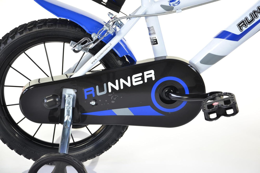 SCH Junge Bicycle Runner Children's Bicycle 14" (4-6 years) Blau, 14" (4-6 years) Blau