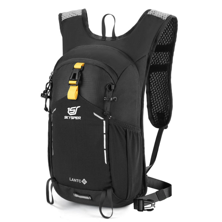 SKYSPER Wanderrucksack 15L Rucksack Herren Klein Tagesrucksack Leichter Trekkingrucksack für Wandern