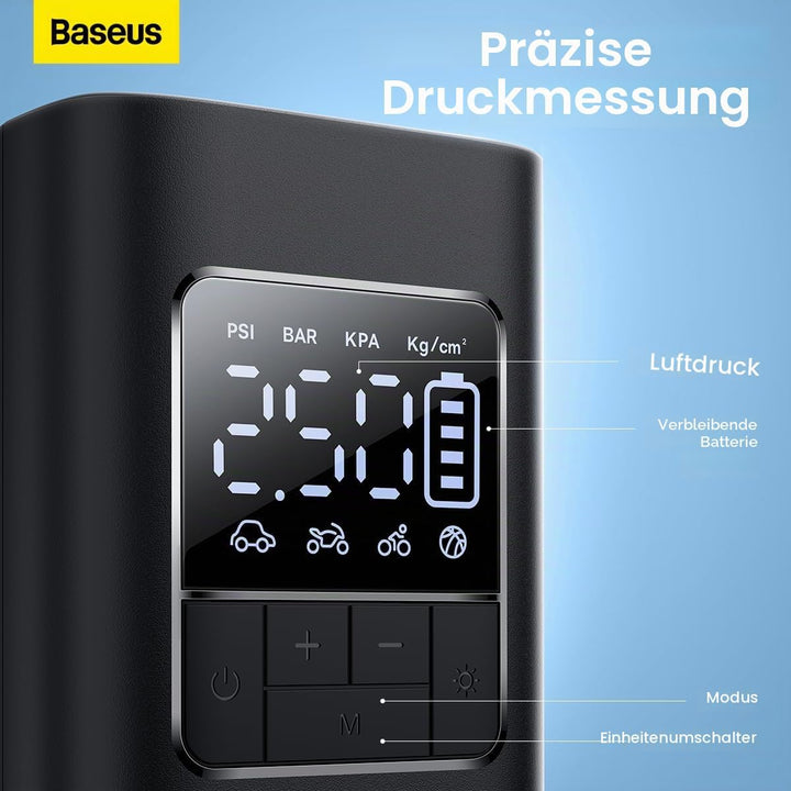 Baseus Supermini Pro Wireless Car Inflator (Black)