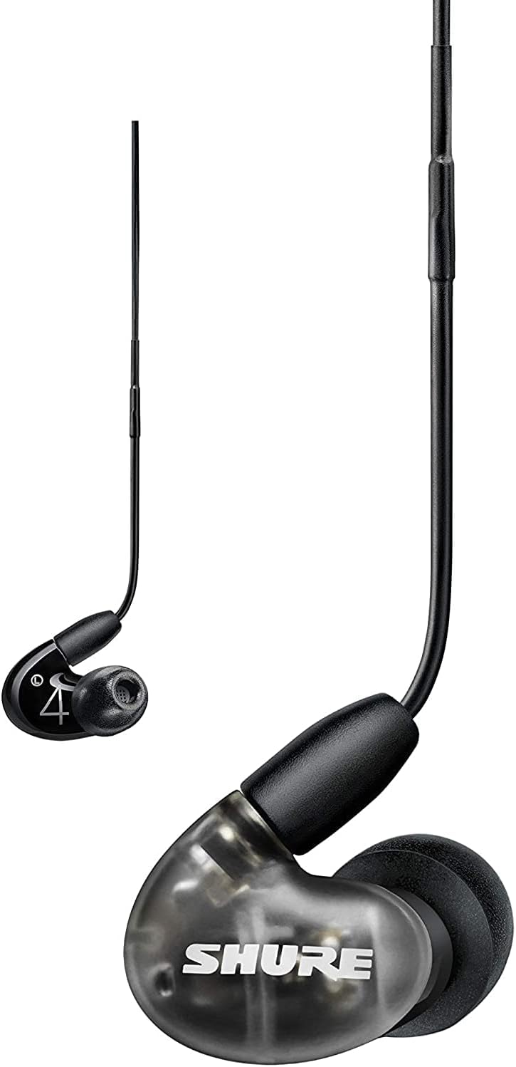 Shure AONIC 4 kabelgebundene Sound Isolating Ohrhörer, detailreicher Klang, Zweifach-Hybrid-Treiber