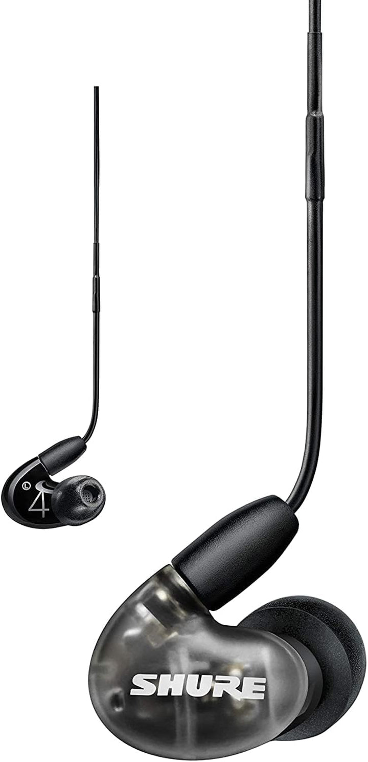 Shure AONIC 4 kabelgebundene Sound Isolating Ohrhörer, detailreicher Klang, Zweifach-Hybrid-Treiber