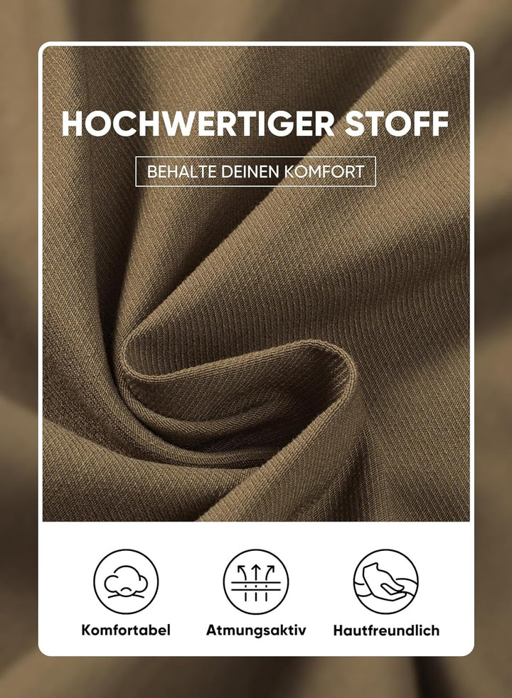 JMIERR Cargohose Herren Lang Jogger Sporthose Elastischer Taille mit Kordelzug Sweatpants Herren mit