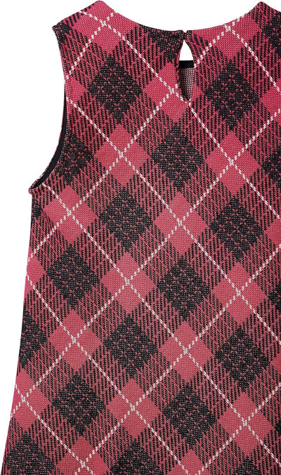 Desigual Mädchen Vest_Carmela Casual Dress 4 Jahre Rot, 4 Jahre Rot