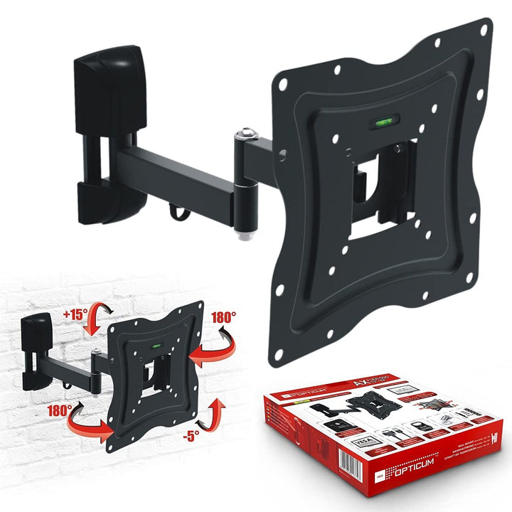RED OPTICUM AX Flexi Duo TV-Wandhalterung schwenkbar neigbar - Wandhalterung für Fernseher oder PC M