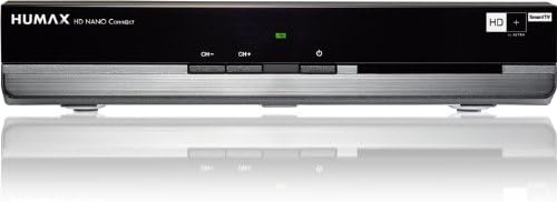 Humax HD Nano Conn@ct HDTV Satelliten Receiver inkl. HD+ Karte für 1-Jahr (HD+, HDMI Ausgang, Dolby