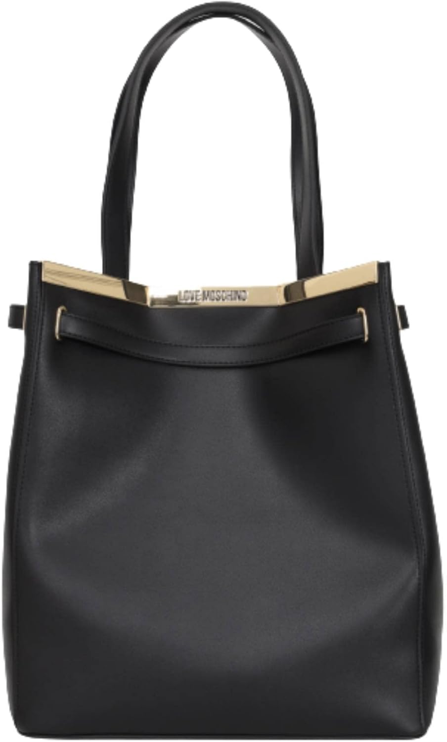 Love Moschino Women's Jc4323pp0gkf0 Shoulder Bag, 30X27X17 Schwarz, Schwarz