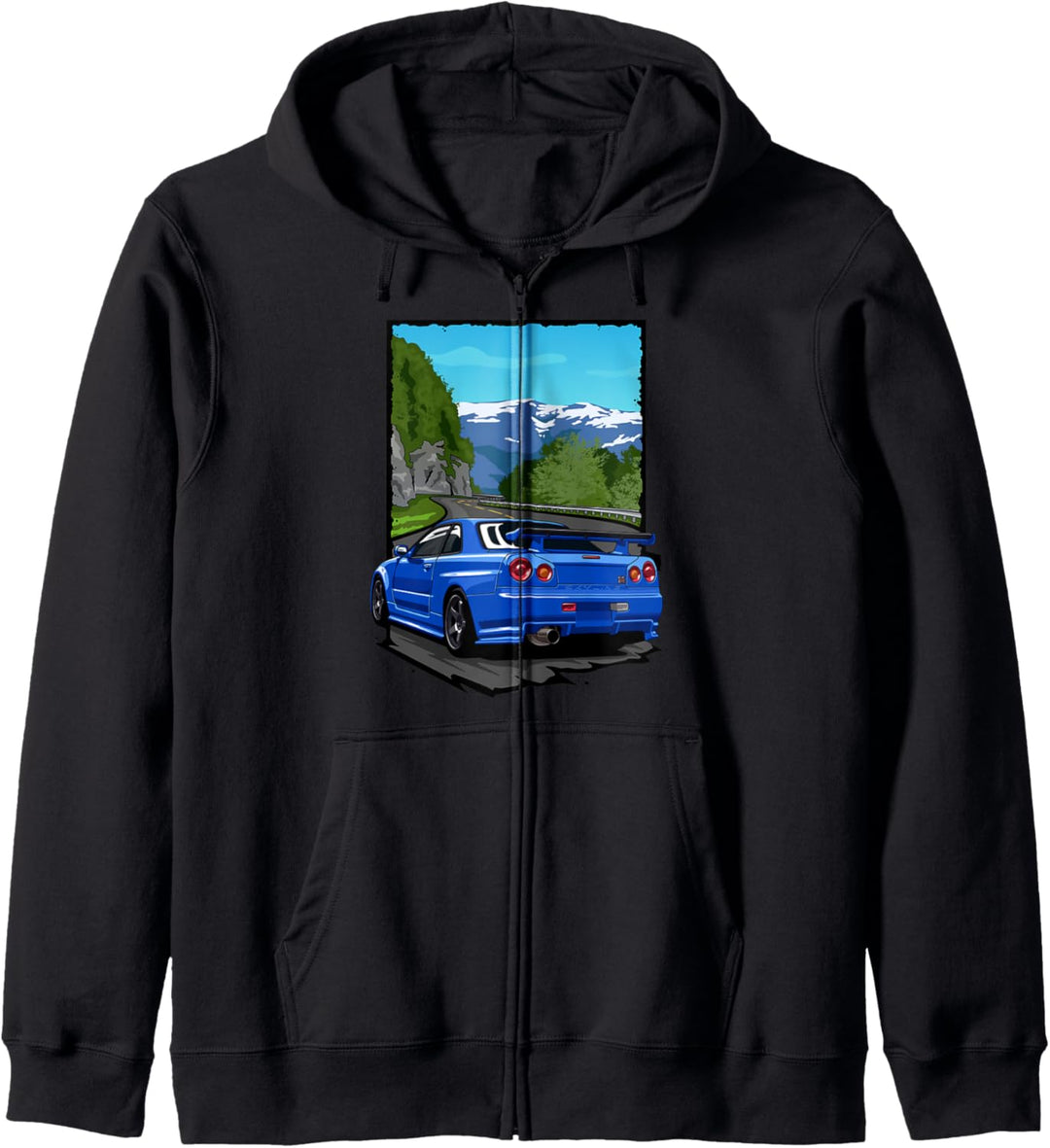 Car Guy R34 Kapuzenjacke