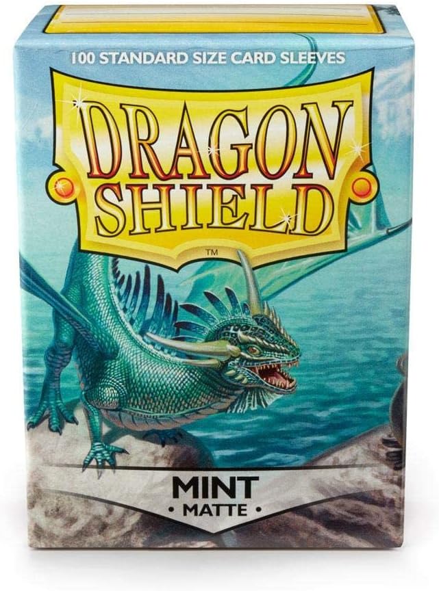 Dragon Shield Kartenhüllen, matt, Minzgrün, Standardgrösse, 100 Stück, 10 Stück