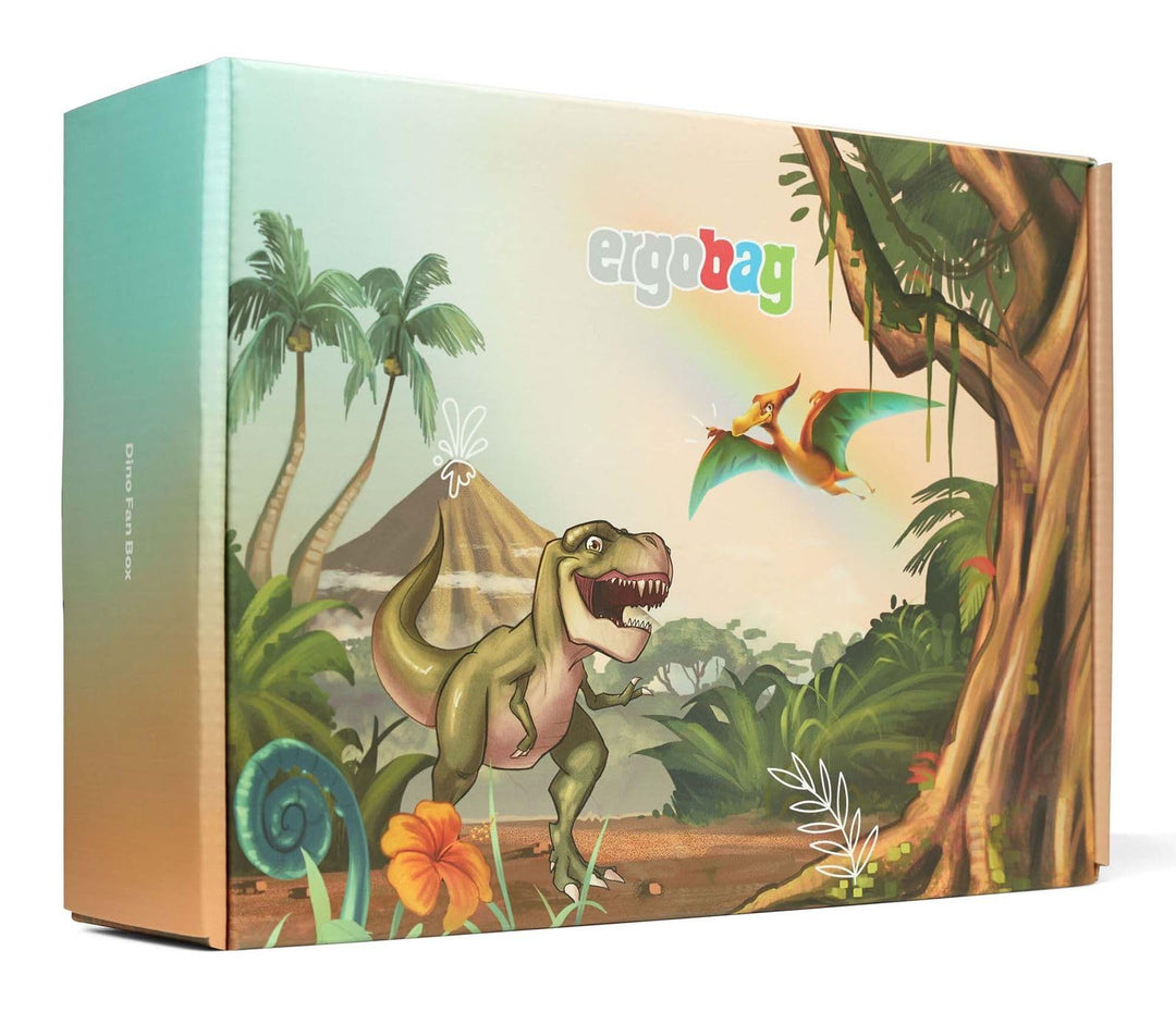 ergobag Fan Box Einheitsgrösse Dinosaurier - Multi Colored, Einheitsgrösse Dinosaurier - Multi Color